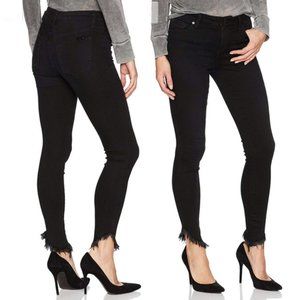 NWT JOE'S JEANS Flawless Icon Skinny Raw Ankle 25